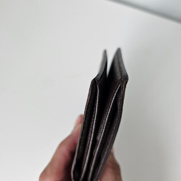 LV Louis Vuitton Damier Ebene Marco Bifold men Wallet - Picture 12 of 15